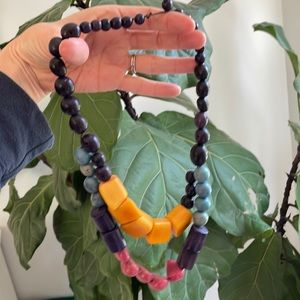 Noon day collection beaded necklace